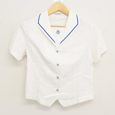 【中古】千葉県 昭和学院中学校・高等学校 女子制服 2点 (シャツ・スカート) sf115843