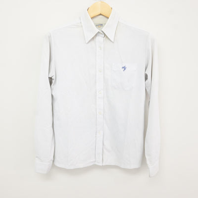 【中古】千葉県 昭和学院中学校・高等学校 女子制服 2点 (ニットベスト・シャツ) sf115844