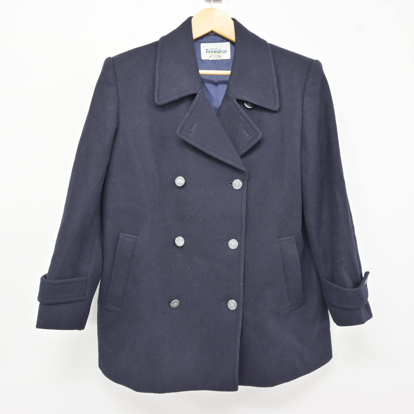 【中古】埼玉県 本庄東高等学校附属中学校 女子制服 1点 (コート) sf115878