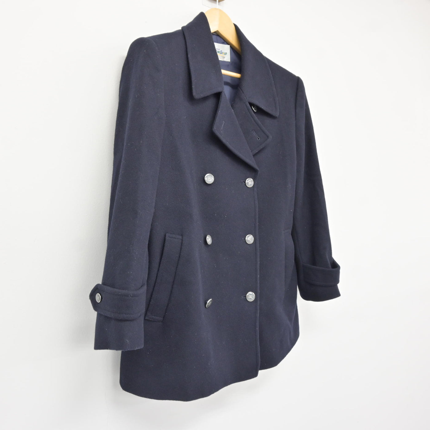 【中古】埼玉県 本庄東高等学校附属中学校 女子制服 1点 (コート) sf115878