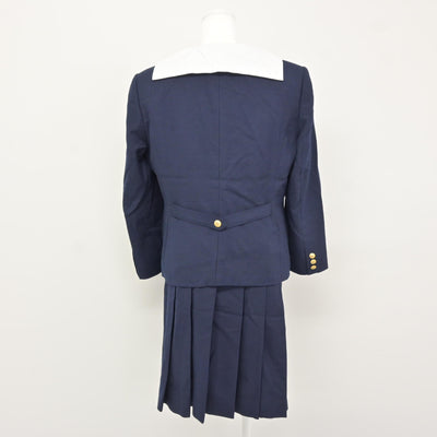 【中古】岡山県 就実高等学校 女子制服 4点 (ブレザー・ベスト・ブラウス・スカート) sf115880