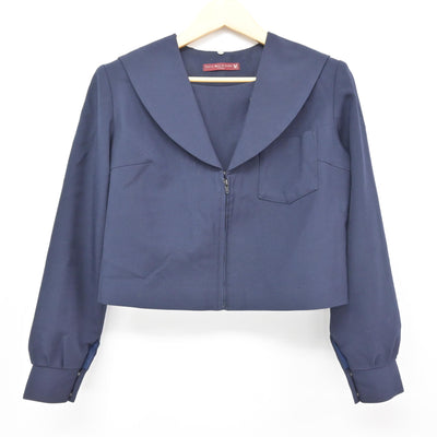 【中古】愛知県 新川中学校 女子制服 3点 (セーラー服・スカート) sf115887