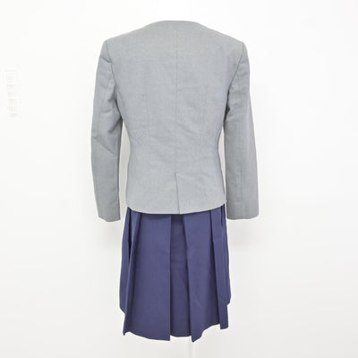 【中古】東京都 跡見学園中学校 女子制服 2点 (ブレザー・ジャンパースカート) sf115896