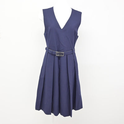 【中古】東京都 跡見学園中学校 女子制服 2点 (ブレザー・ジャンパースカート) sf115896