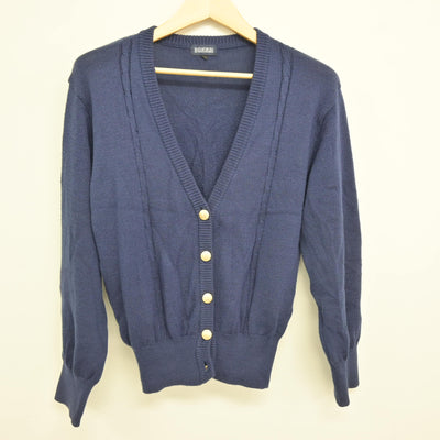 【中古】岡山県 就実高等学校 女子制服 2点 (ニット・セーラー服) sf115898
