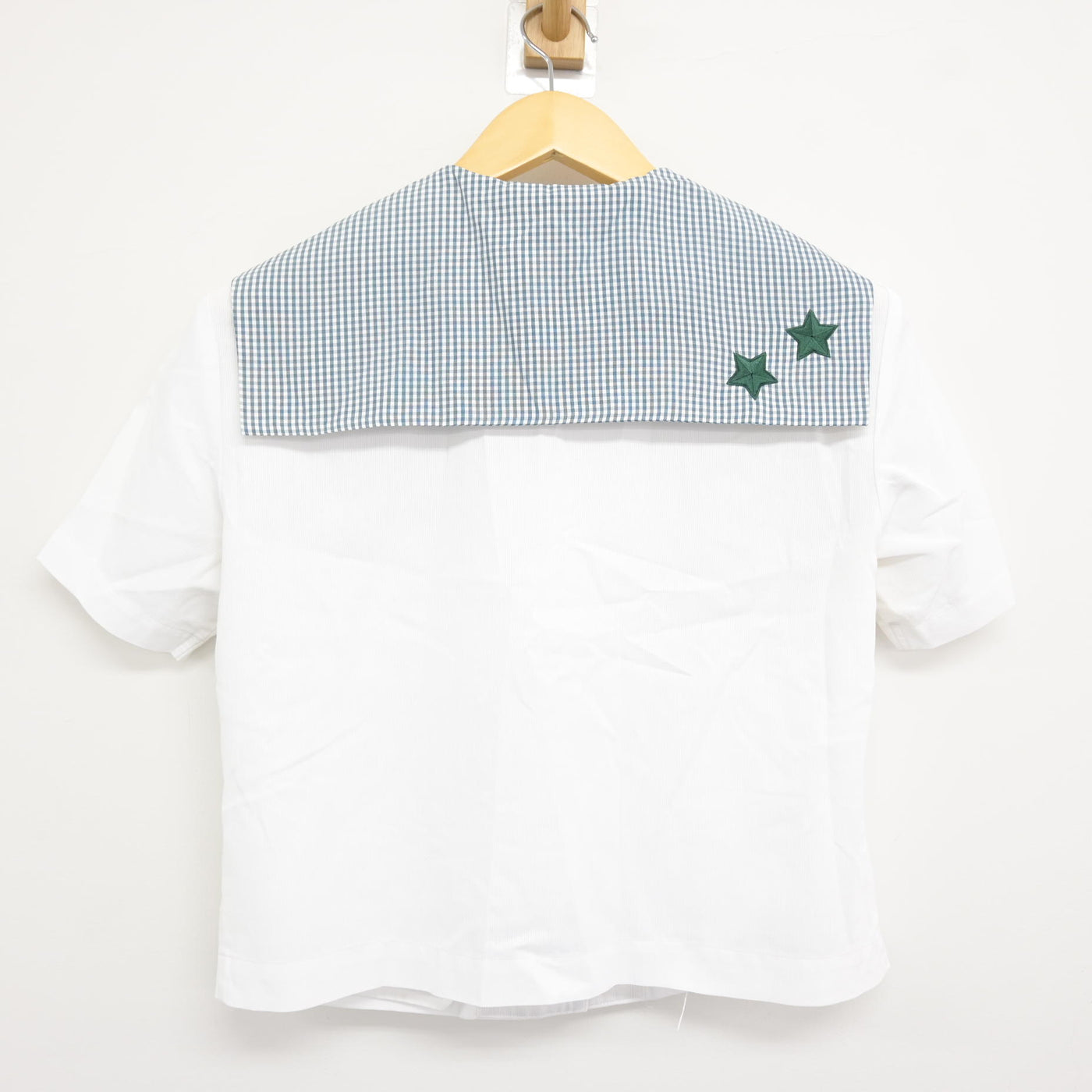 【中古】岡山県 就実高等学校 女子制服 2点 (ニット・セーラー服) sf115898