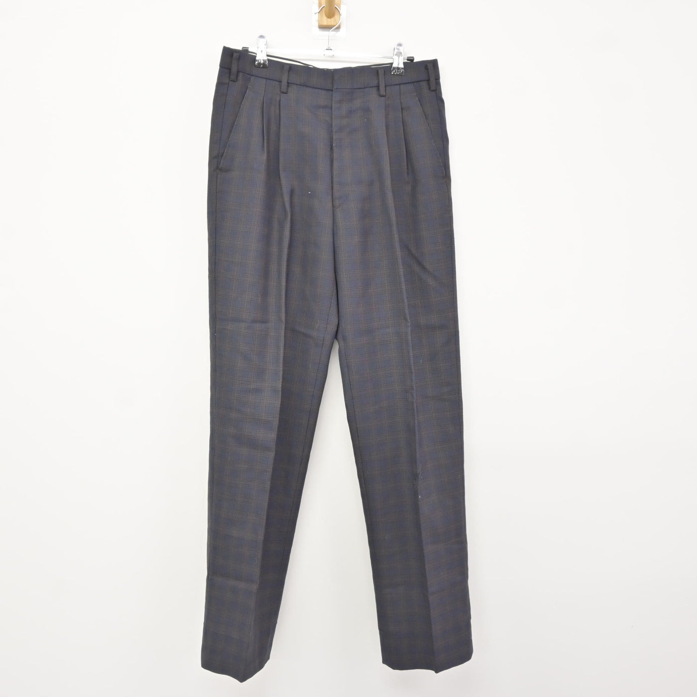 【中古】京都府 東稜高等学校 男子制服 3点 (ブレザー・ニット・ズボン) sf115900