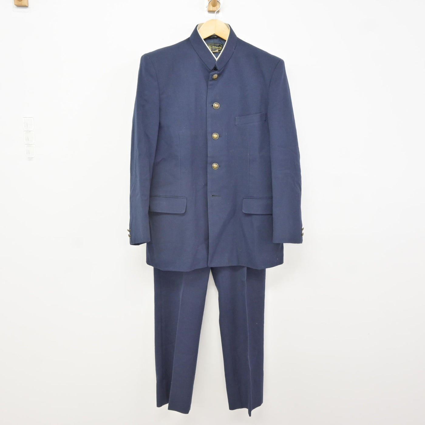 中古】京都府 東稜高等学校/旧制服 男子制服 3点 (学ラン・ズボン