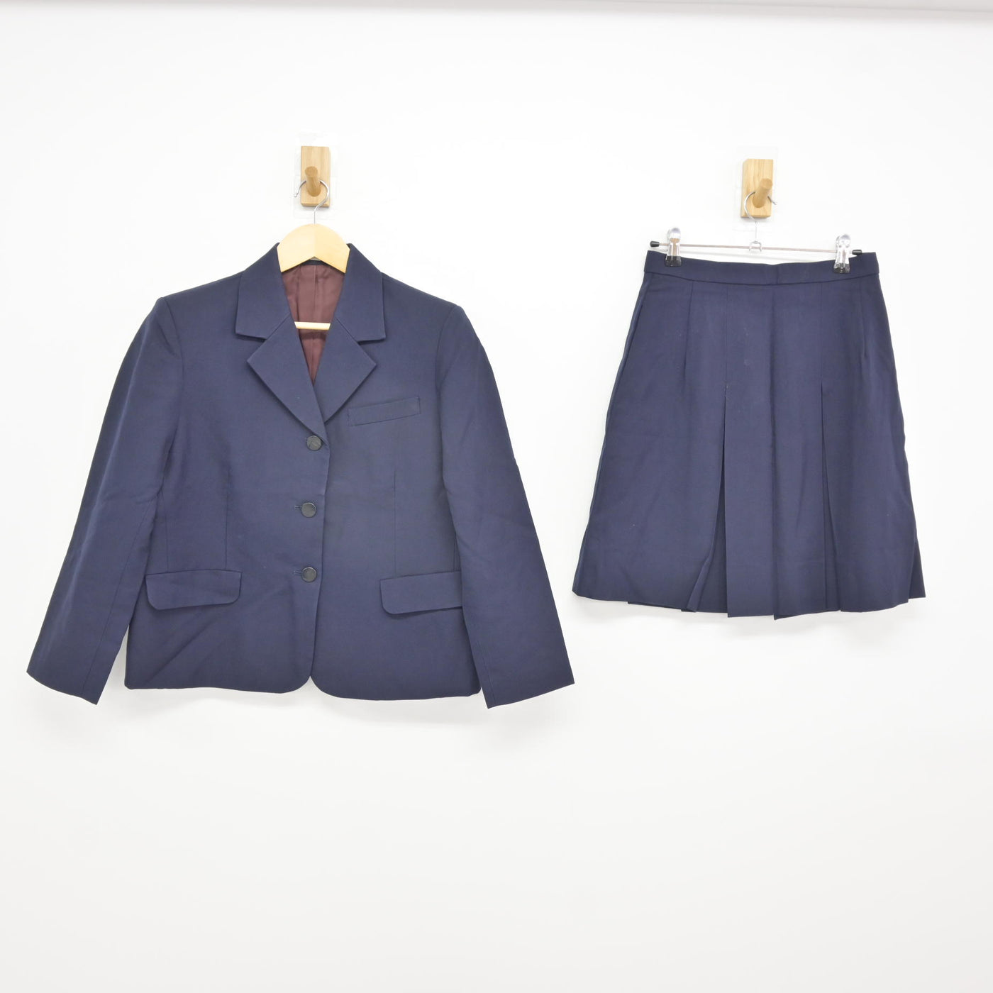 【中古】京都府 洛東高等学校/旧制服 女子制服 3点 (ブレザー・スカート・スカート) sf115906