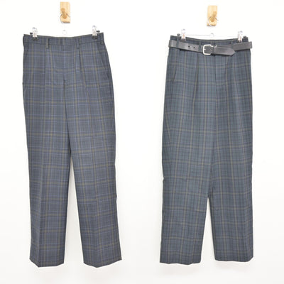 【中古】埼玉県 戸田中学校 男子制服 4点 (ブレザー・ズボン) sf115908
