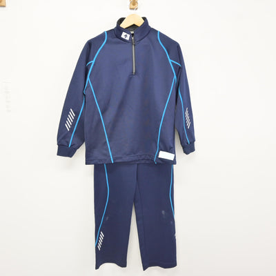 【中古】 学校名不明 女子制服 2点 (ジャージ 上・ジャージ 下) sf115912