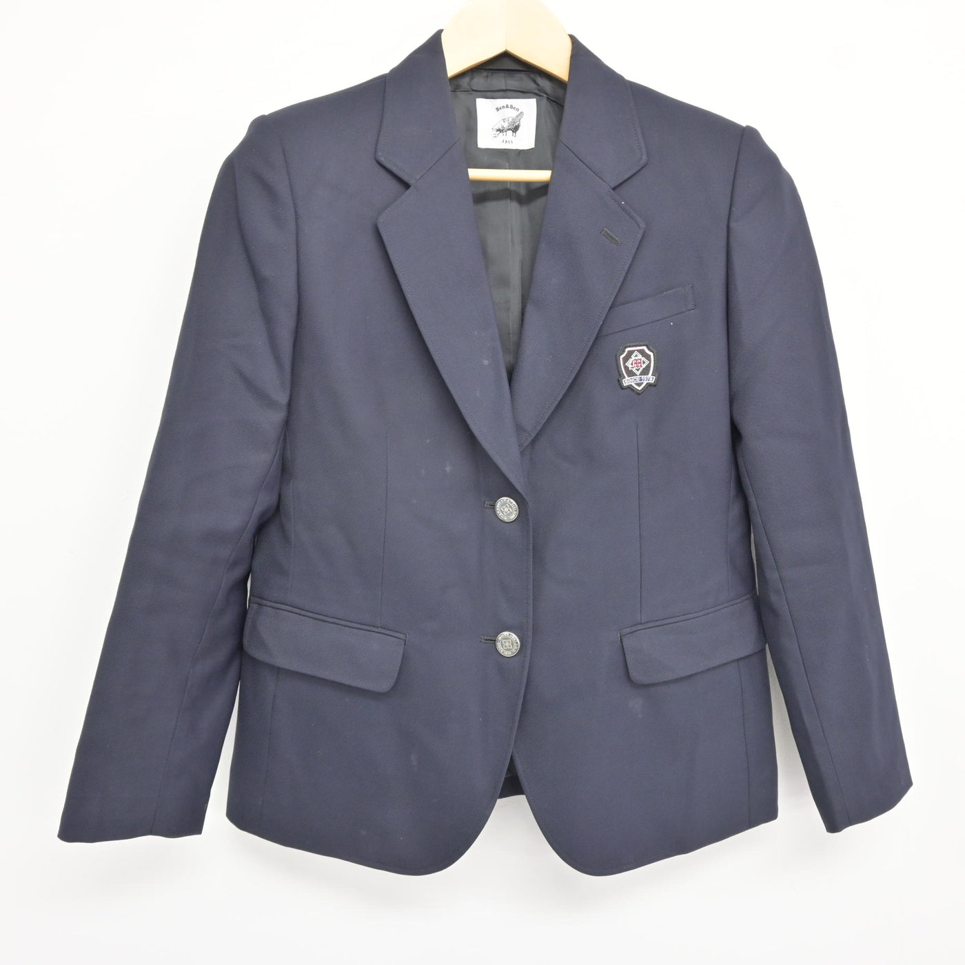 【中古】東京都 三原台中学校 女子制服 3点 (ブレザー・ズボン) sf115914