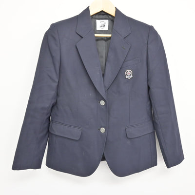 【中古】東京都 三原台中学校 女子制服 3点 (ブレザー・ズボン) sf115914
