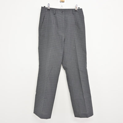 【中古】東京都 三原台中学校 女子制服 3点 (ニットベスト・ズボン) sf115915