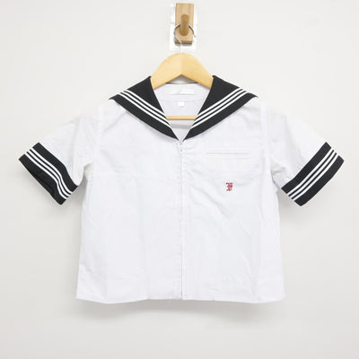 【中古】東京都 富士見中学校 女子制服 2点 (ニット・セーラー服) sf115921