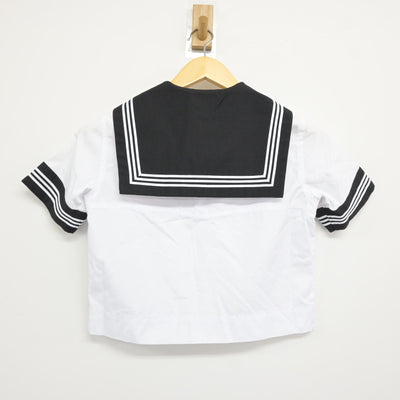 【中古】東京都 富士見中学校 女子制服 2点 (ニット・セーラー服) sf115921