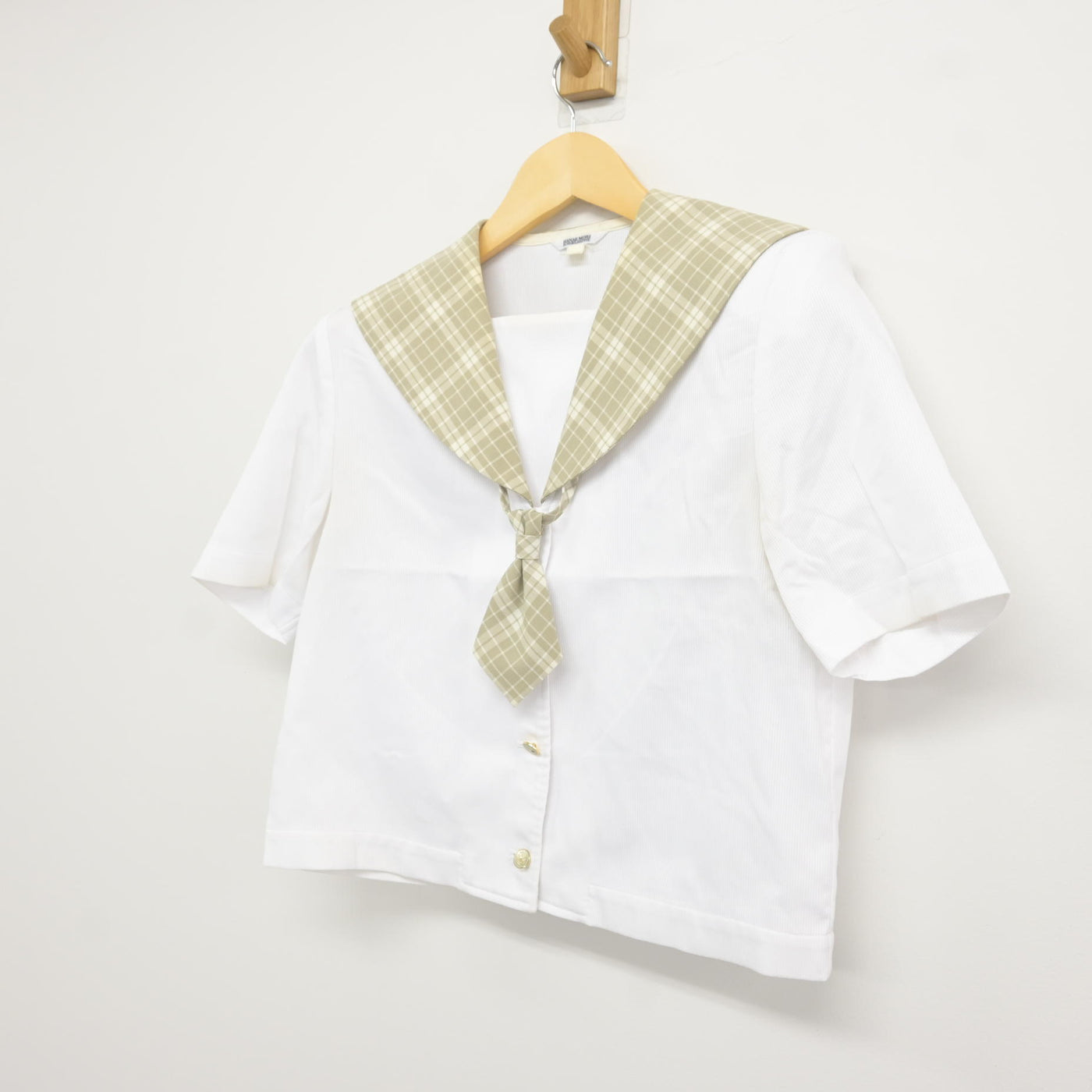 【中古】埼玉県 越谷南高等学校 女子制服 3点 (セーラー服) sf115925