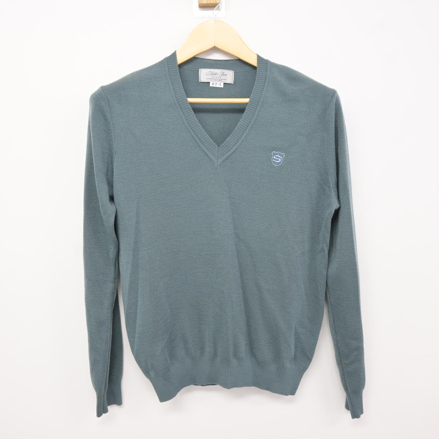 【中古】福岡県 西南学院高等学校 女子制服 3点 (ニット・シャツ) sf115937