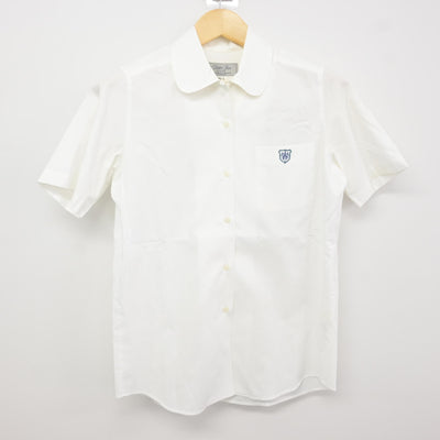 【中古】福岡県 西南学院高等学校 女子制服 3点 (ニットベスト・シャツ・スカート) sf115938