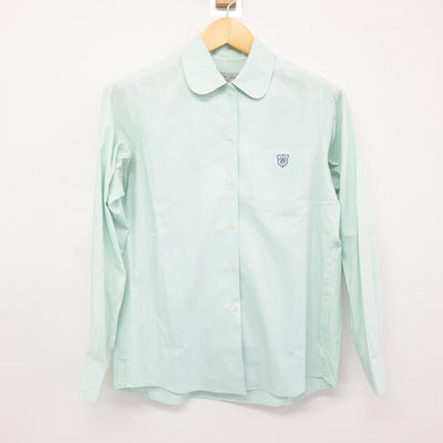 【中古】福岡県 西南学院高等学校 女子制服 2点 (ニットベスト・シャツ) sf115939