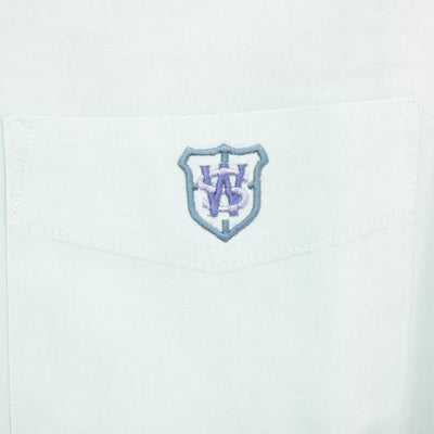 【中古】福岡県 西南学院高等学校 女子制服 2点 (ニットベスト・シャツ) sf115939