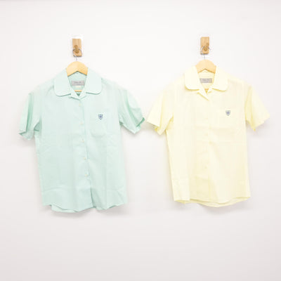 【中古】福岡県 西南学院高等学校 女子制服 2点 (シャツ) sf115940