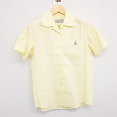 【中古】福岡県 西南学院高等学校 女子制服 2点 (シャツ) sf115940