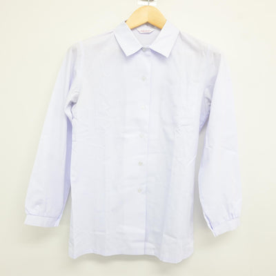 【中古】福岡県 平尾中学校 女子制服 2点 (シャツ・ジャンパースカート) sf115962