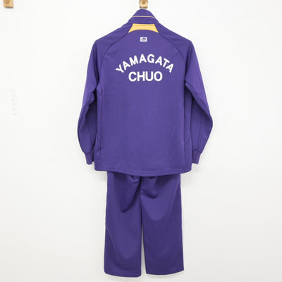 【中古】山形県 山形中央高等学校 女子制服 2点 (ジャージ 上・ジャージ 下) sf115968
