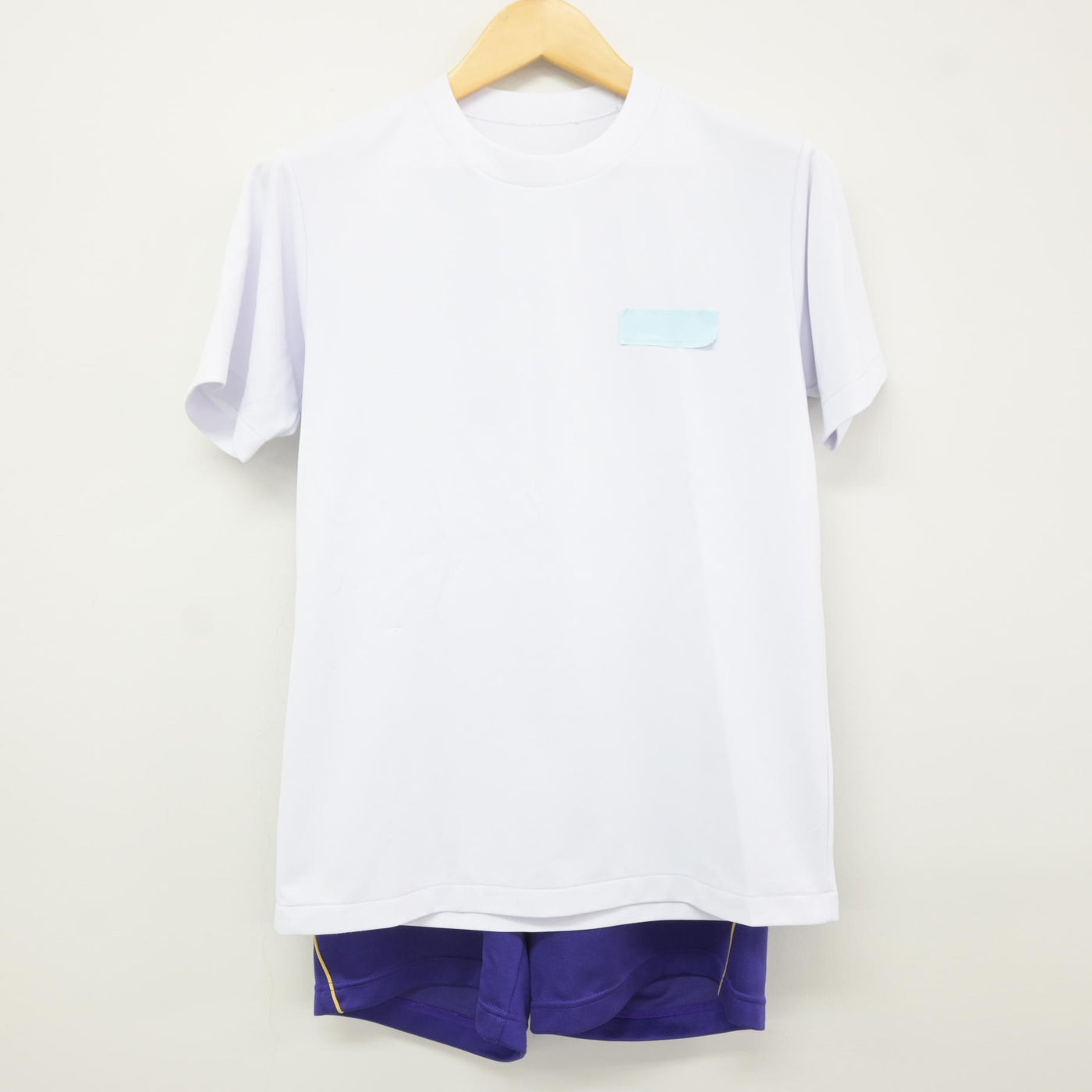 【中古】山形県 山形中央高等学校 女子制服 2点 (体操服 上・体操服 下) sf115969