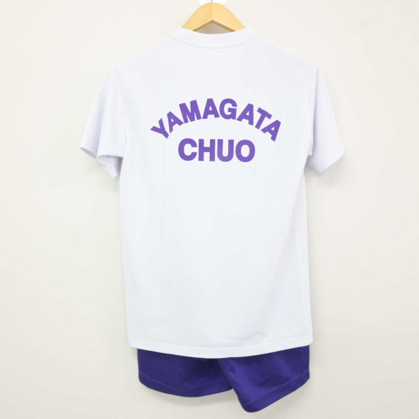 【中古】山形県 山形中央高等学校 女子制服 2点 (体操服 上・体操服 下) sf115969