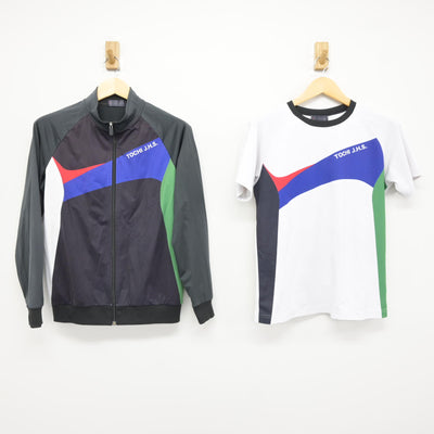 【中古】愛知県 当知中学校 女子制服 3点 (ジャージ 上・体操服 上・ジャージ 下) sf115977