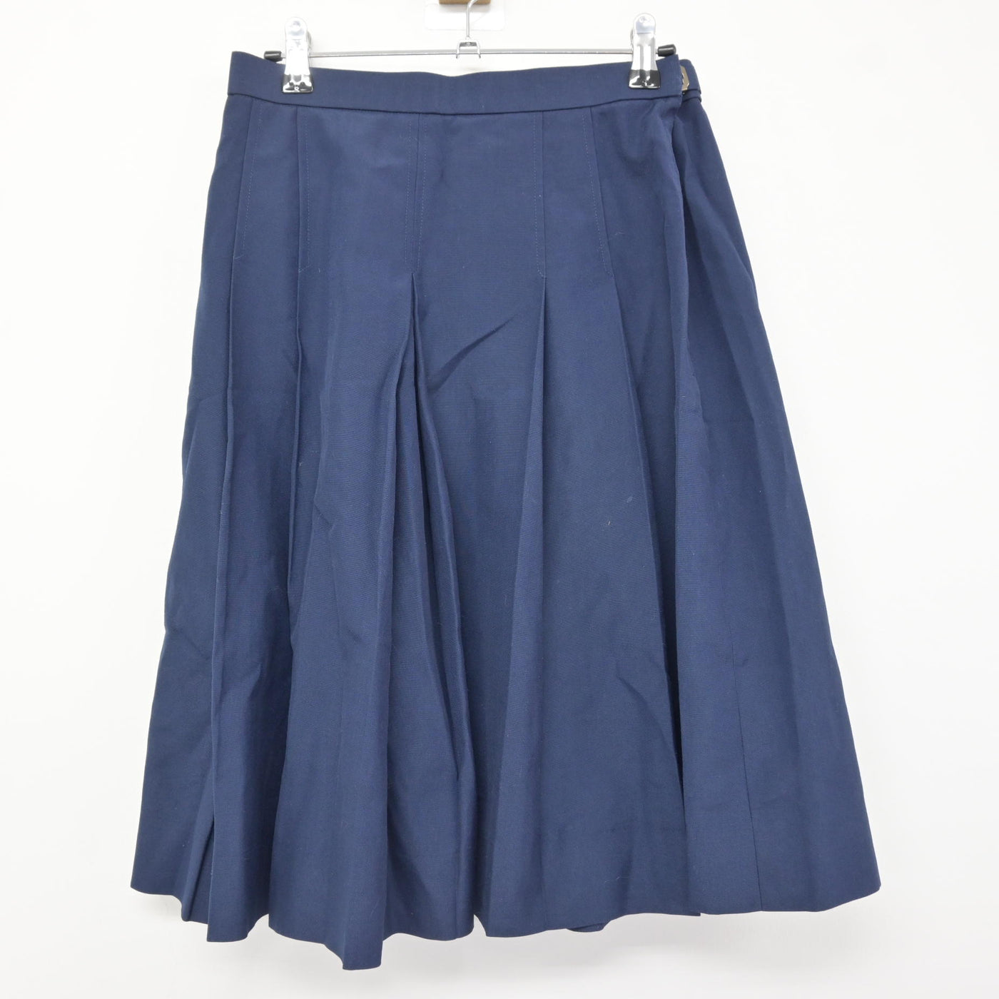 【中古】静岡県 小山高等学校 女子制服 4点 (ベスト・シャツ・スカート) sf115986