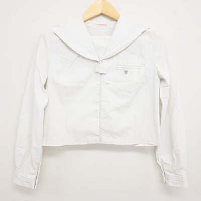 【中古】福井県 三国高等学校 女子制服 2点 (セーラー服) sf115991