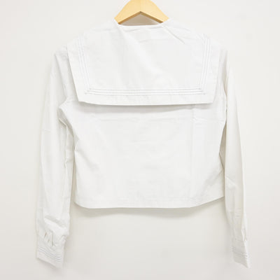 【中古】福井県 三国高等学校 女子制服 2点 (セーラー服) sf115991