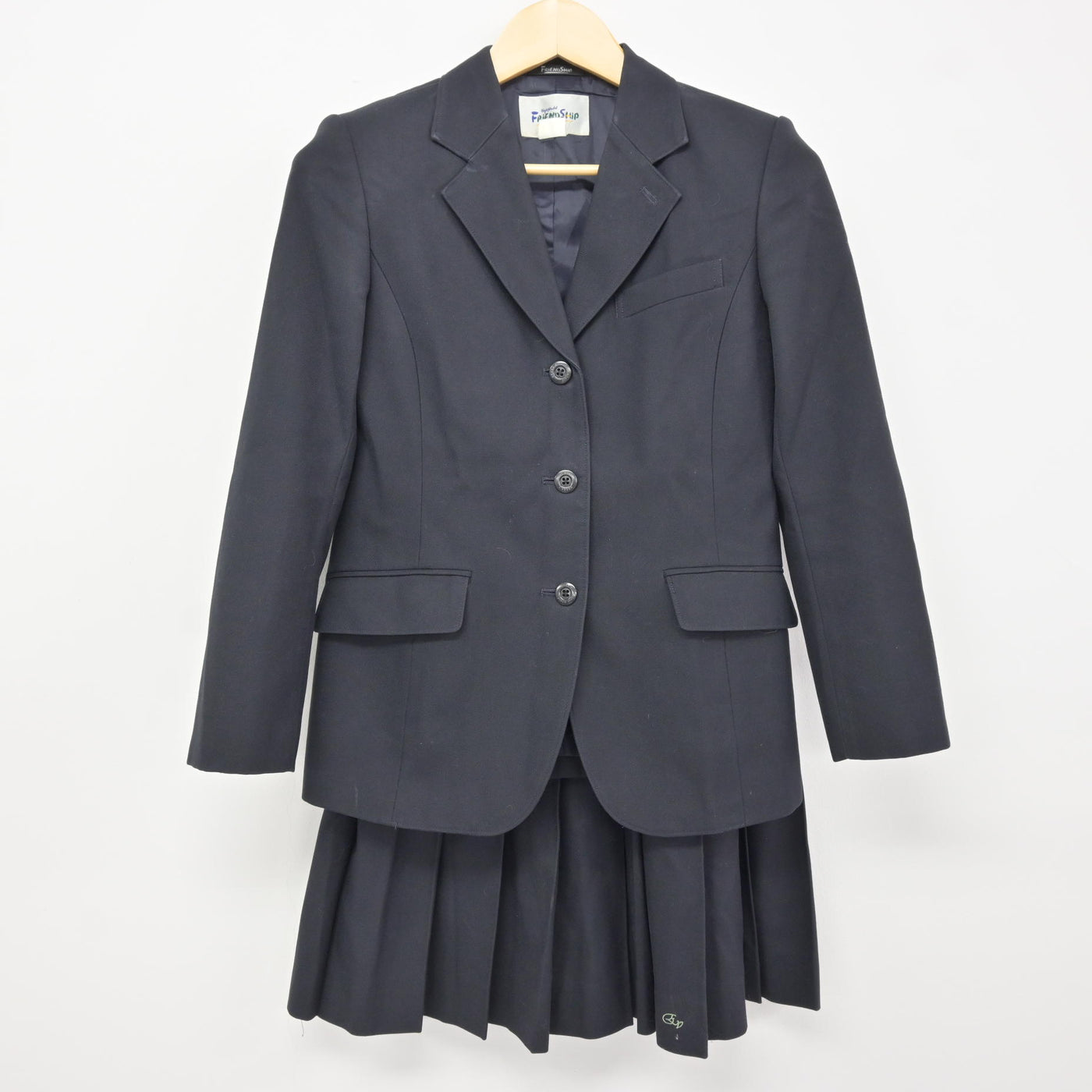 【中古】東京都 荏原第五中学校 女子制服 2点 (ブレザー・スカート) sf116000