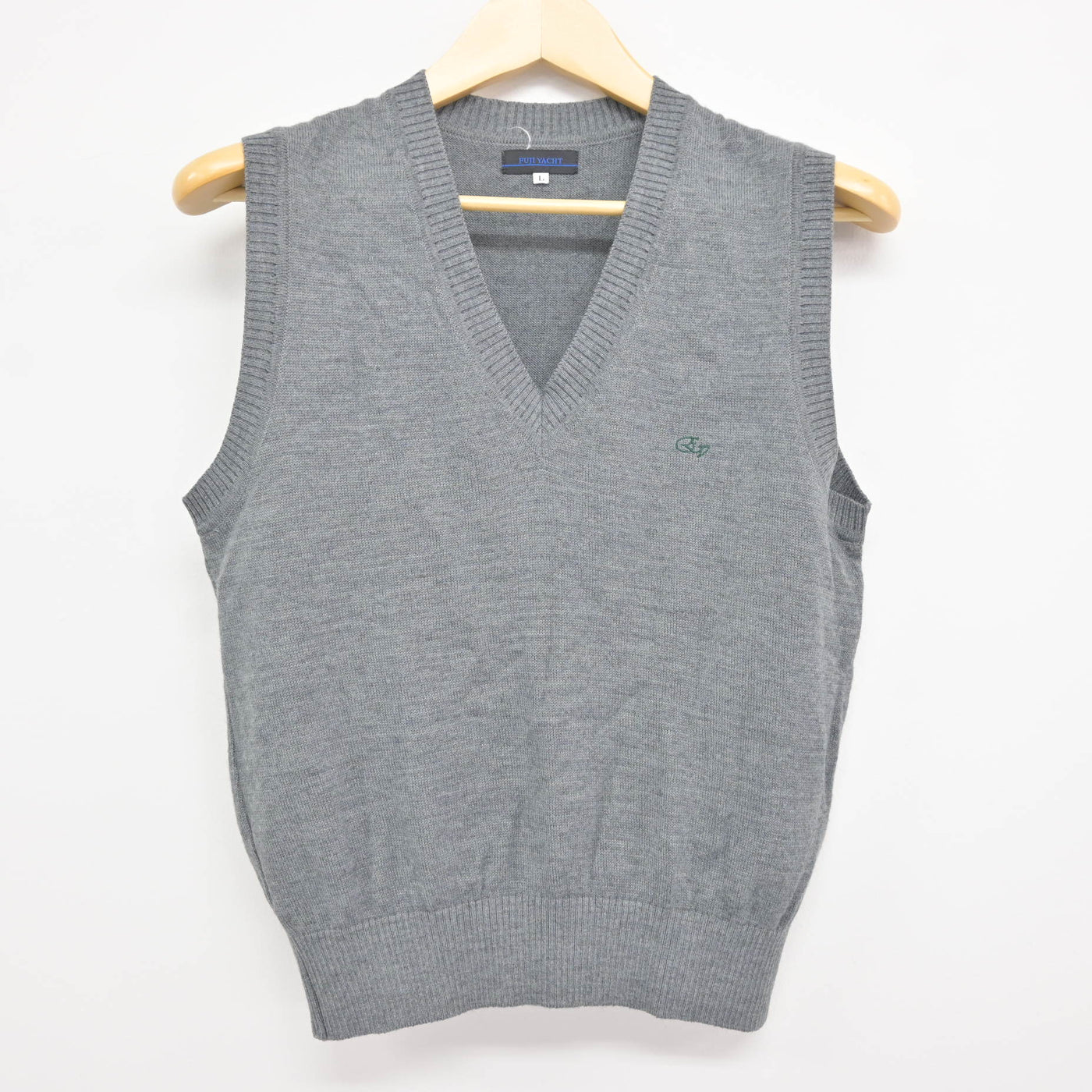 【中古】東京都 荏原第五中学校 女子制服 2点 (ニットベスト・スカート) sf116002