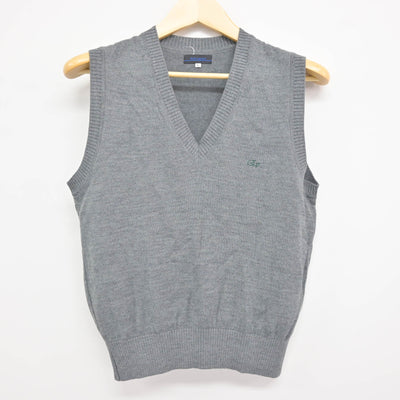 【中古】東京都 荏原第五中学校 女子制服 2点 (ニットベスト・スカート) sf116002