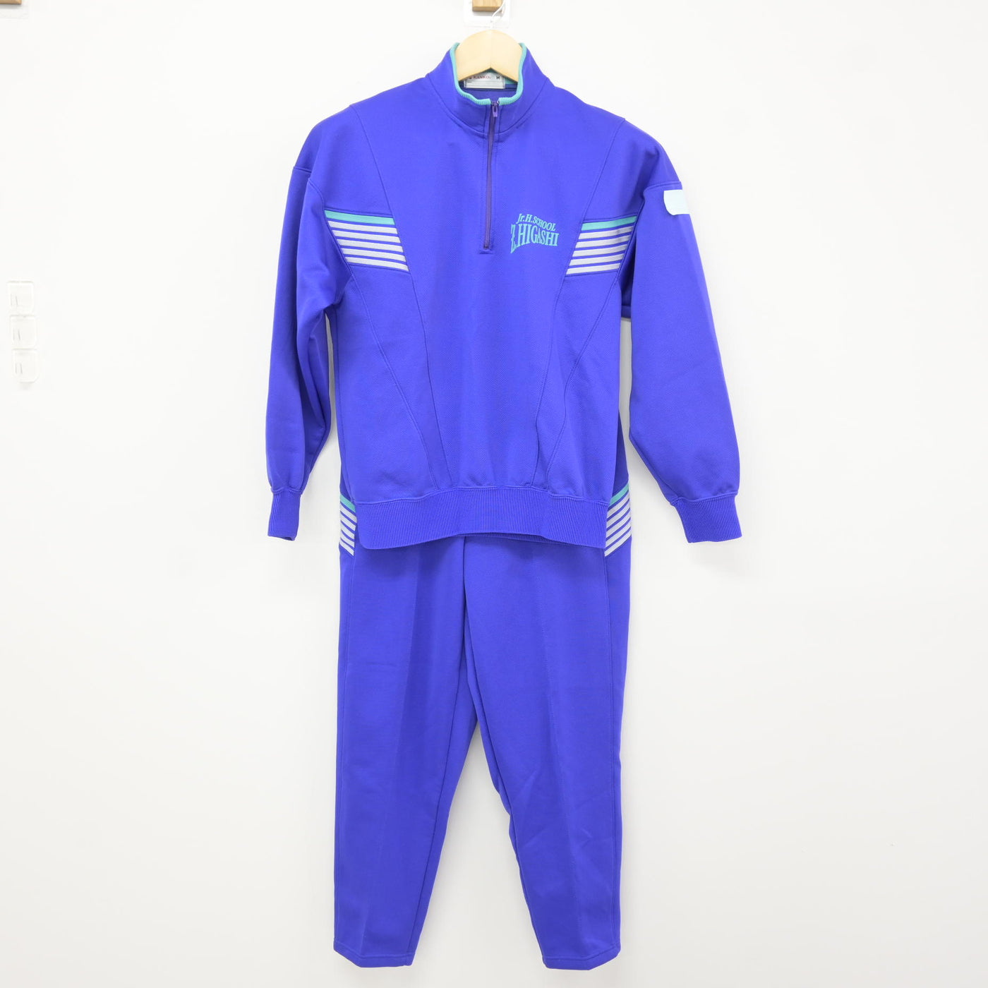 【中古】香川県 善通寺市立東中学校 女子制服 2点 (ジャージ 上・ジャージ 下) sf116003