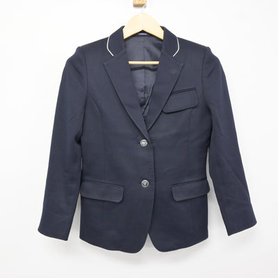 【中古】福岡県 福岡市内中学標準服 女子制服 2点 (ブレザー・スカート) sf116008