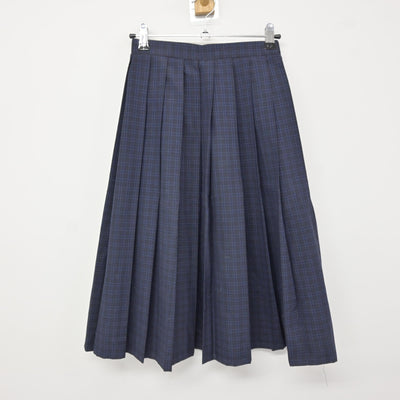【中古】福岡県 福岡市内中学標準服 女子制服 2点 (シャツ・スカート) sf116009