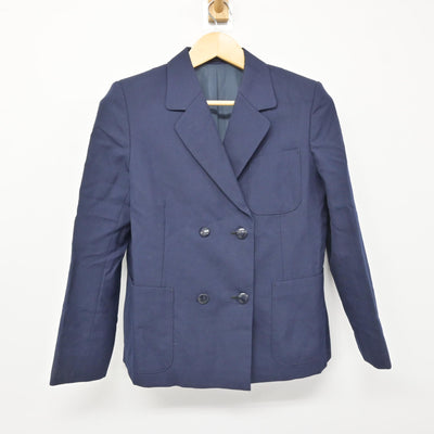 【中古】神奈川県 模原市立旭中学校 女子制服 3点 (ブレザー・スカート) sf116042