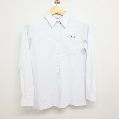 【中古】熊本県 熊本工業高等学校 女子制服 2点 (シャツ・シャツ) sf116047