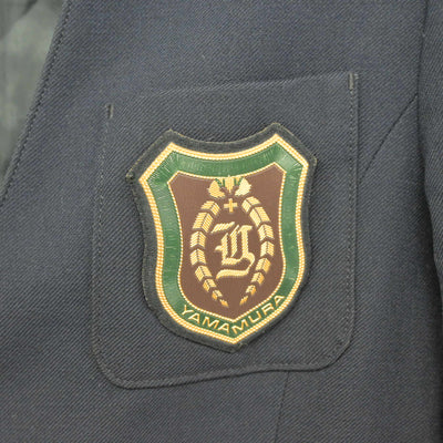 【中古】埼玉県 山村学園高等学校 女子制服 2点 (ブレザー・スカート) sf116051