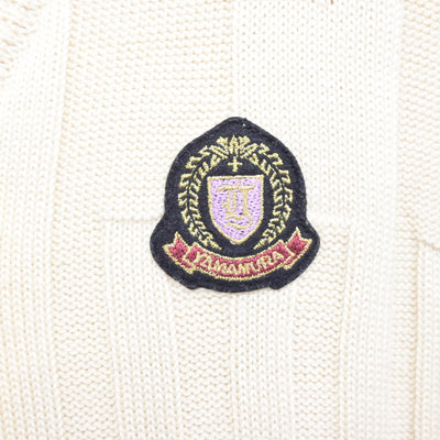 【中古】埼玉県 山村学園高等学校 女子制服 2点 (ニット) sf116052