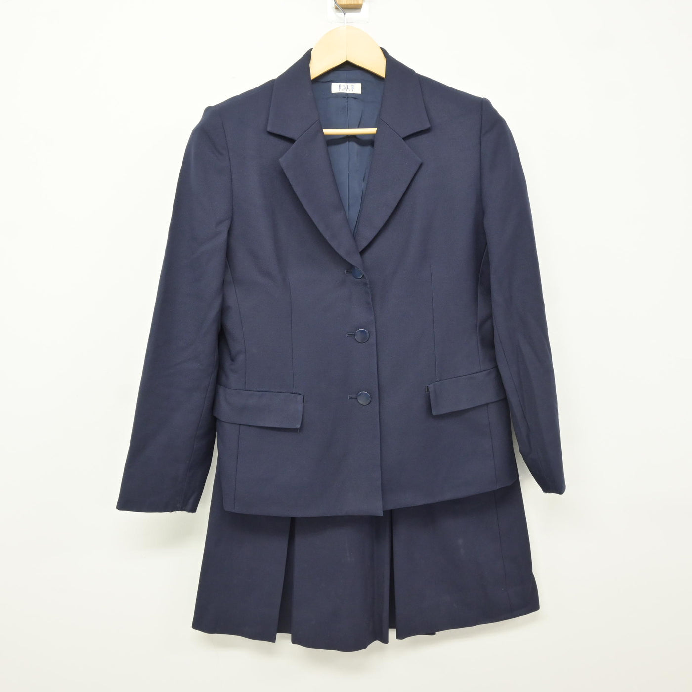 【中古】埼玉県 川越女子高等学校 女子制服 2点 (ブレザー・スカート) sf116054