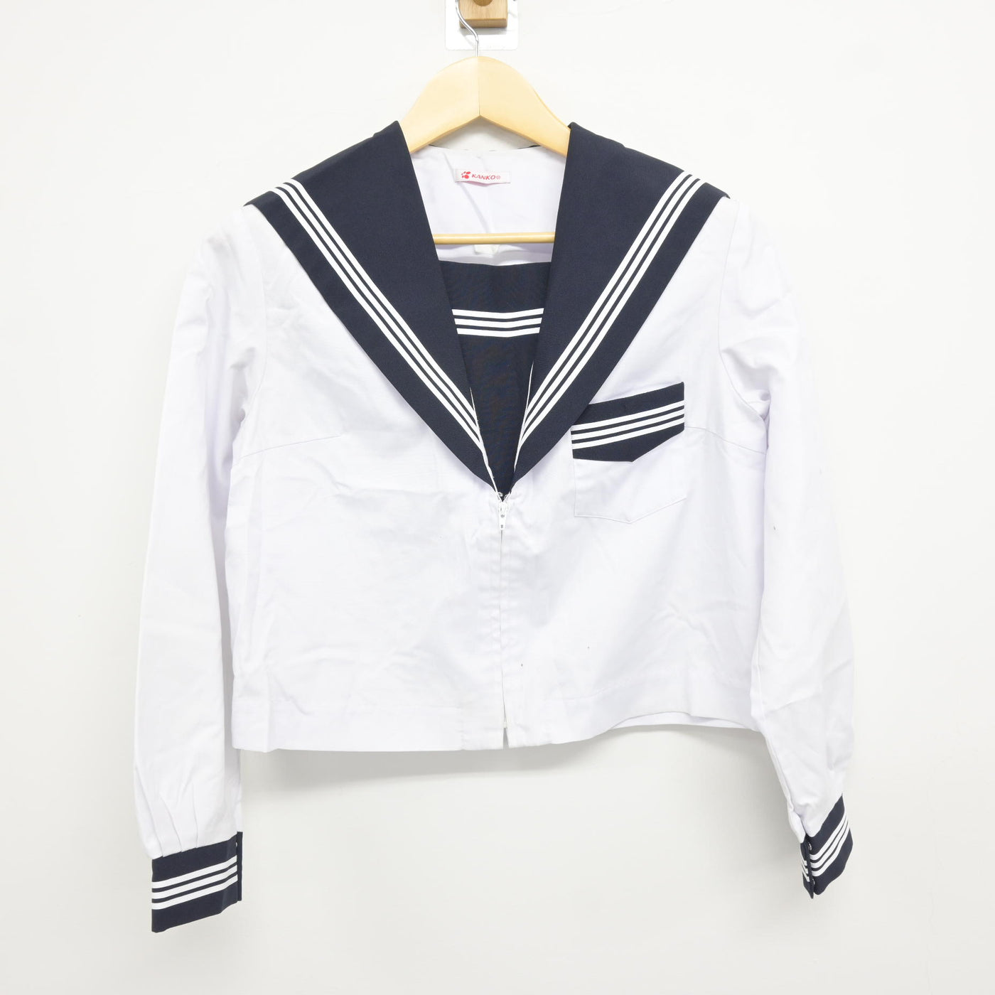 【中古】岐阜県 大野中学校 女子制服 2点 (セーラー服・セーラー服) sf116059