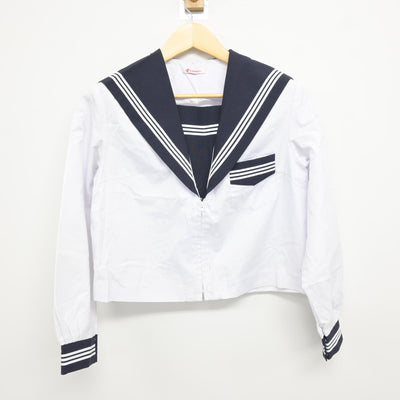 【中古】岐阜県 大野中学校 女子制服 2点 (セーラー服・セーラー服) sf116059