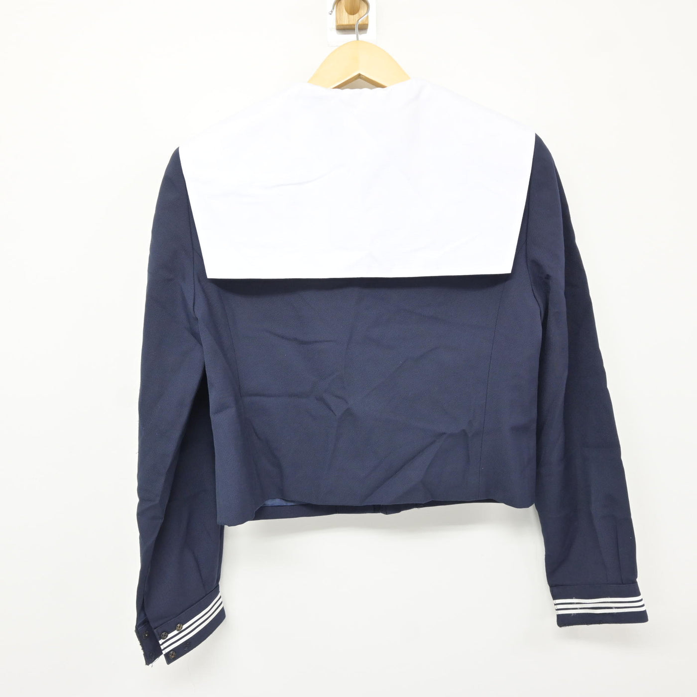 【中古】岐阜県 大野中学校 女子制服 2点 (セーラー服・スカート) sf116060