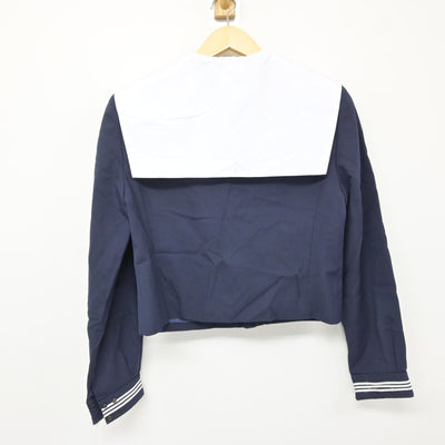 【中古】岐阜県 大野中学校 女子制服 2点 (セーラー服・スカート) sf116060